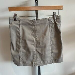 Jolt Girls Khaki Skirt Size 9 / 29W Zipper Back